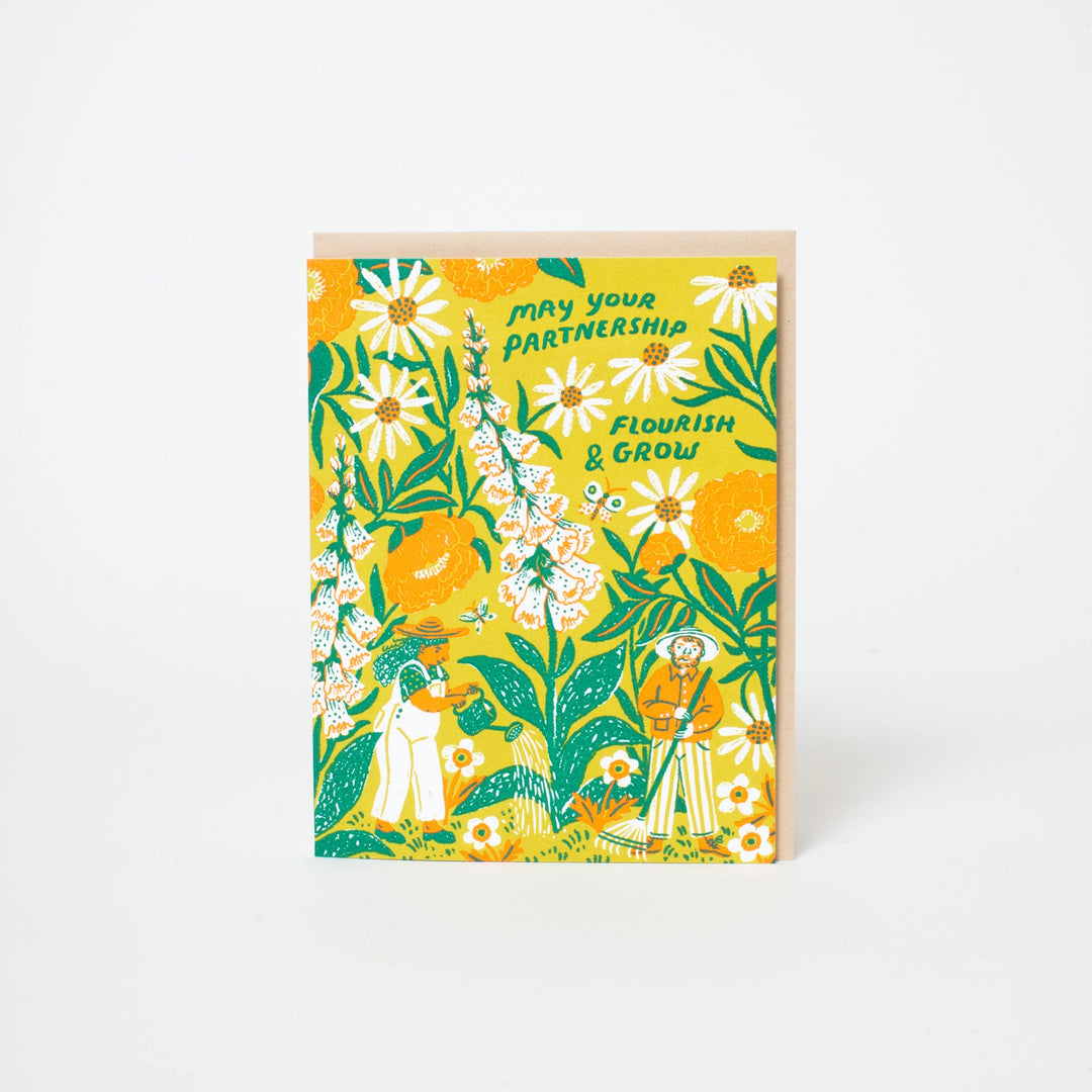 Partnership Congratulations Card