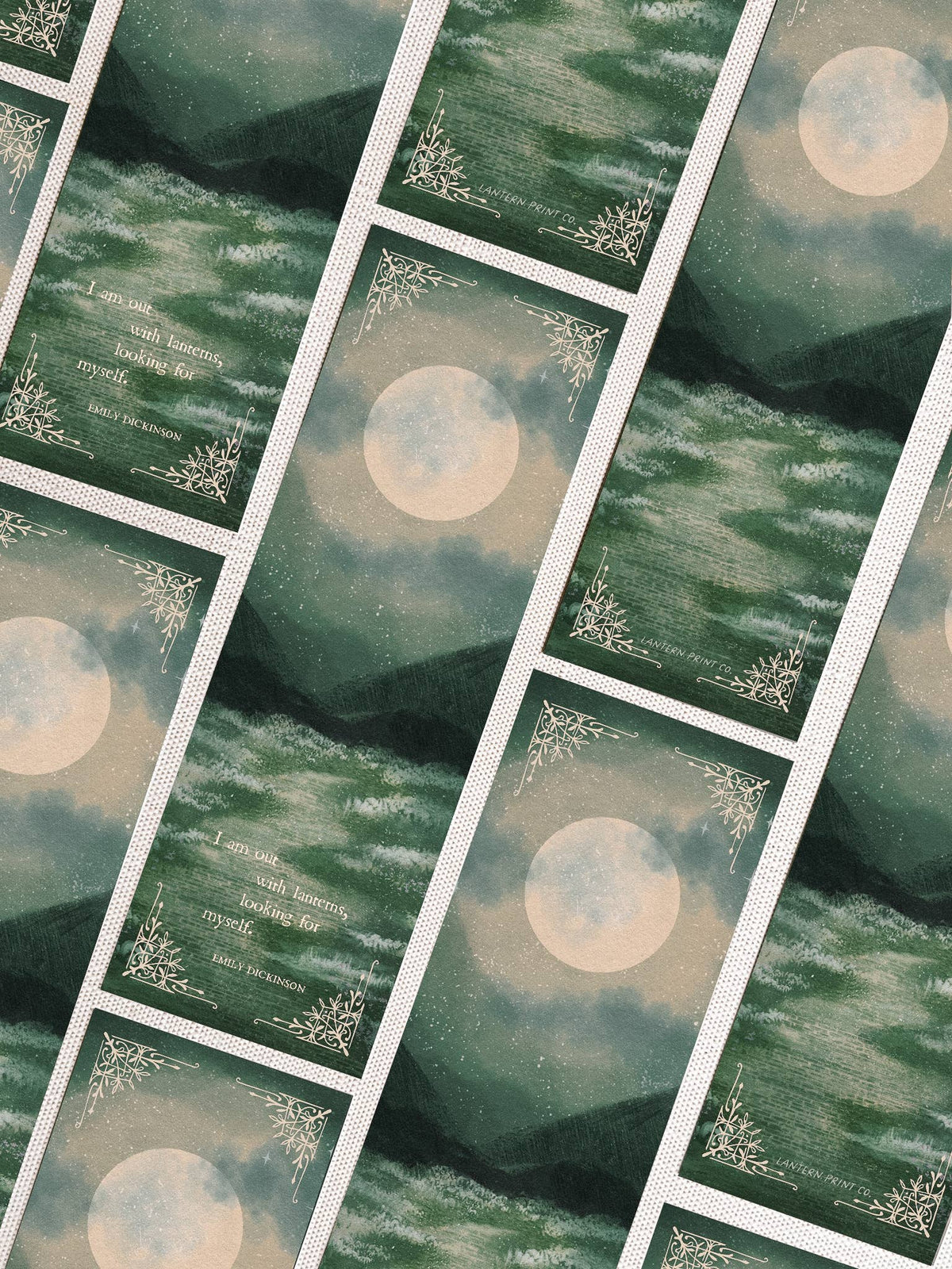 Moonlit Path Bookmark