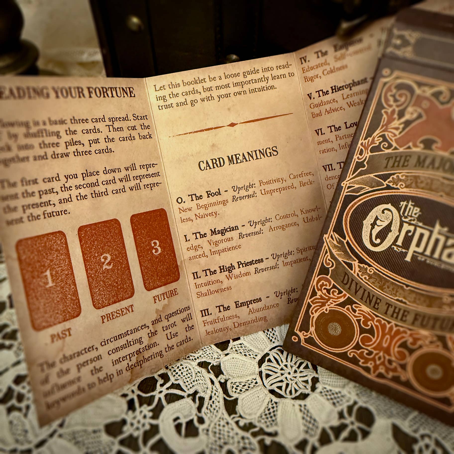 The Orphans of Dudleytown - Major Arcana Deck (3rd Edition)