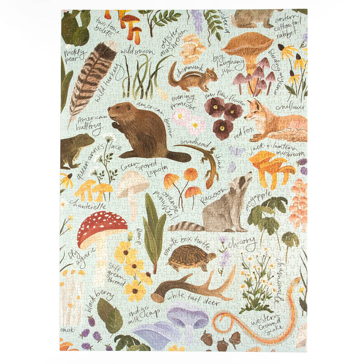 Flora & Fauna - 1000 Piece Puzzle