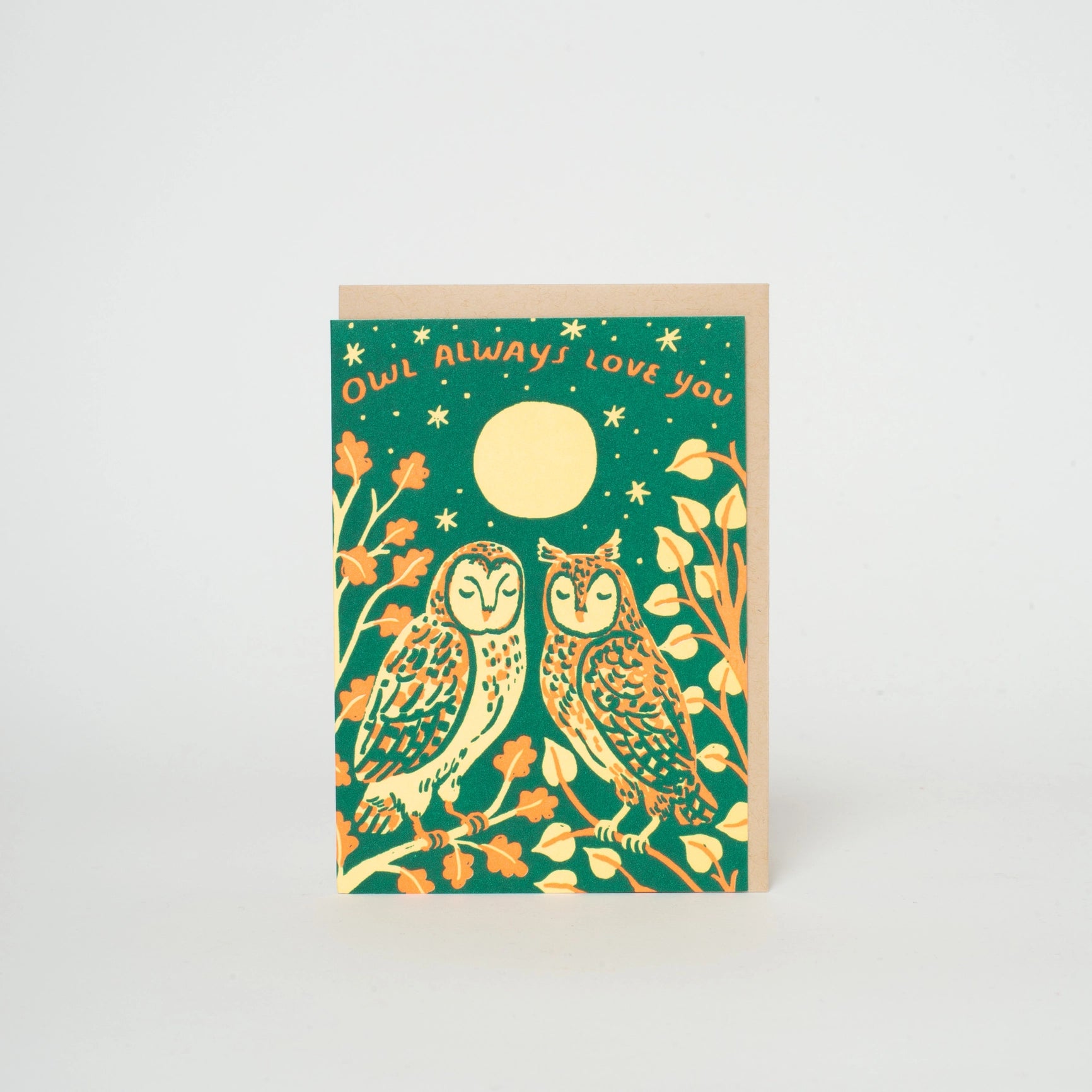Owl Always Love You Letterpress Card