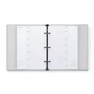 2023-2024 Appointed Compact Binder Planner - Charcoal Gray