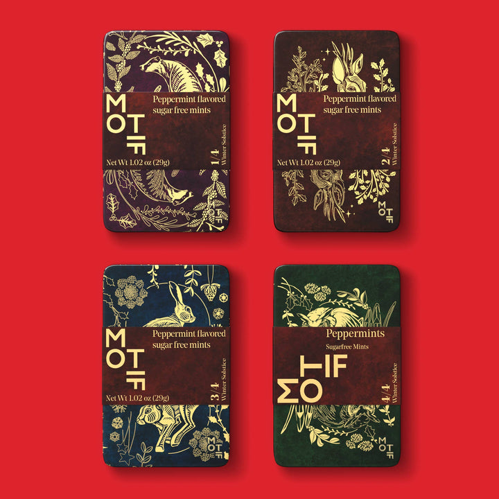 Mystery Motif Mints in a Tin - Winter Solstice