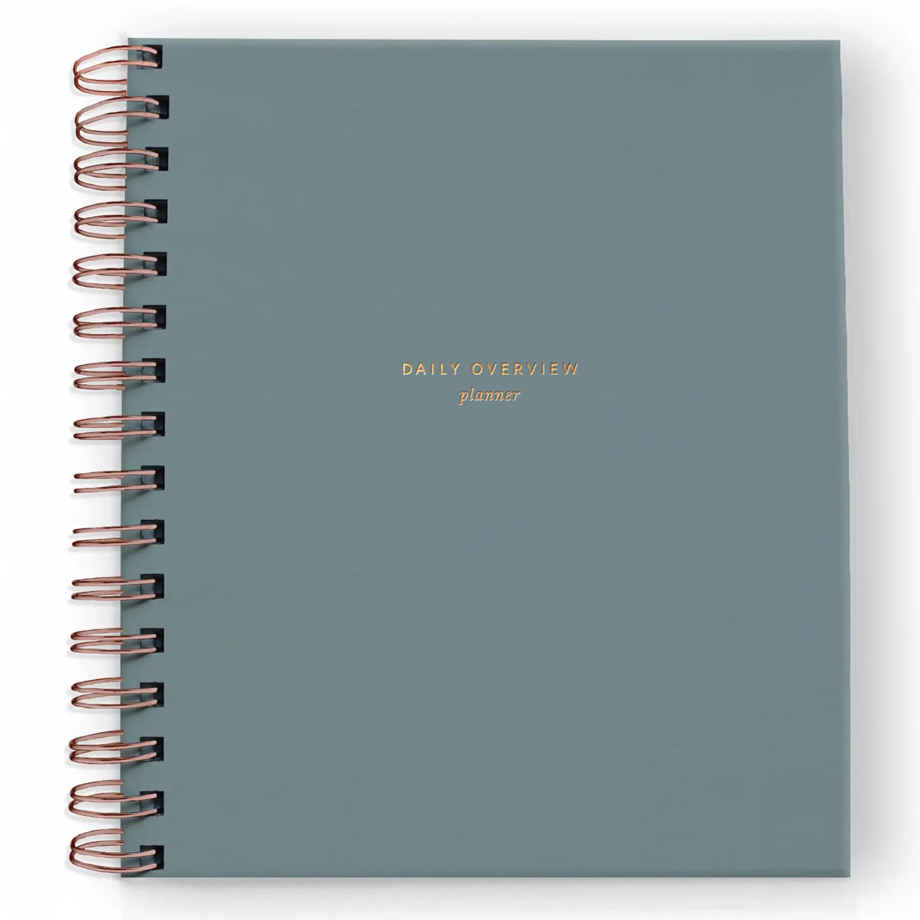 Daily Overview Planner Undated - 6 Colors
