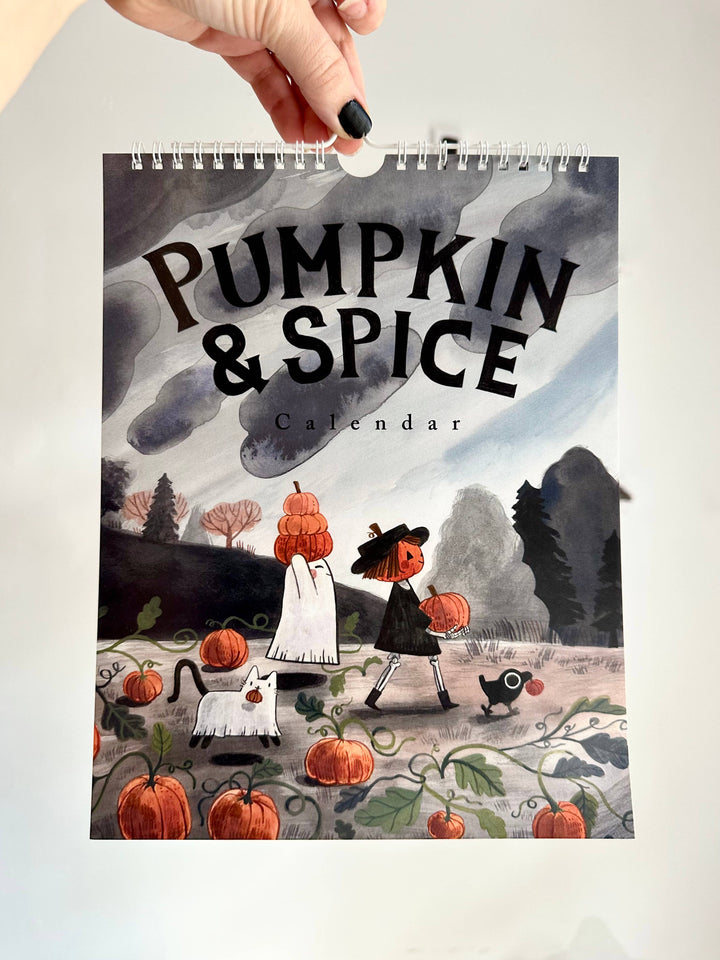 Pumpkin & Spice Undated Wall Calendar