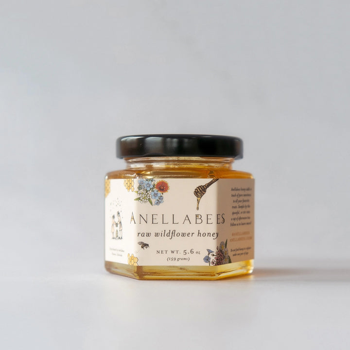Raw Wildflower Honey Jar