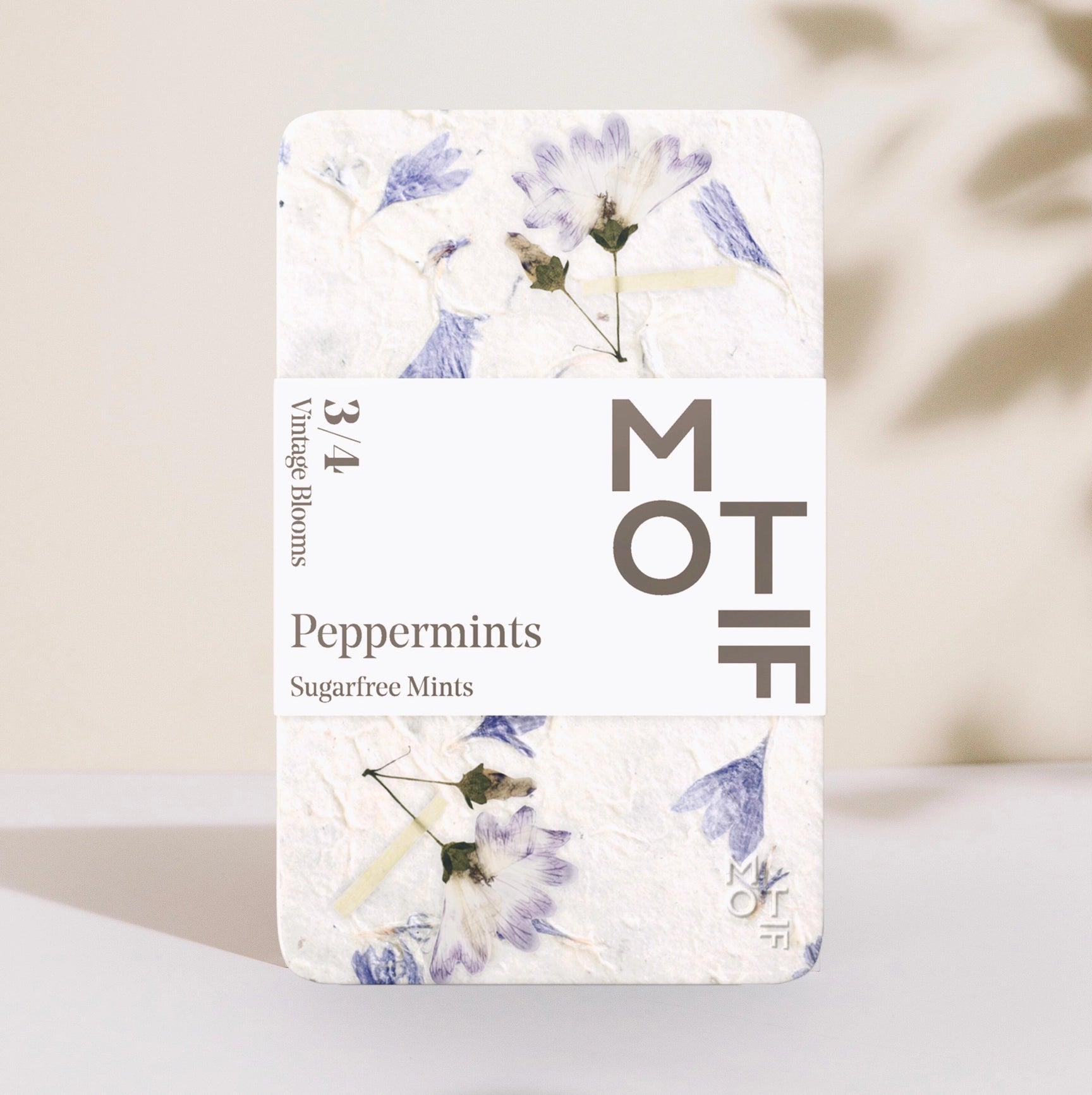 Mystery Motif Mints in a Tin - Vintage Blooms