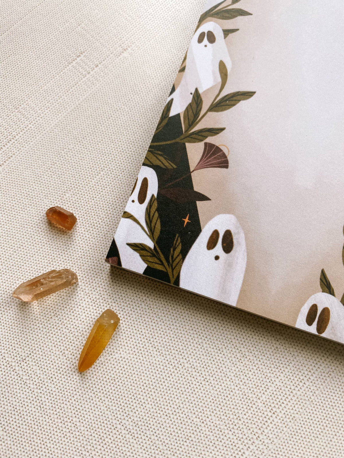 Ghost Moonflower Notepad