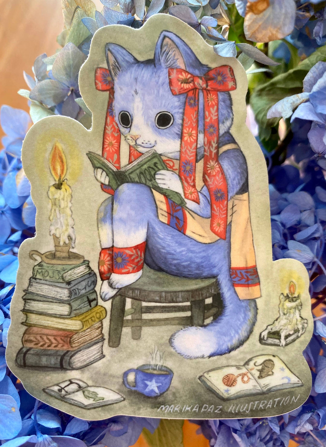 Mesmorized Candlelight Cat Sticker
