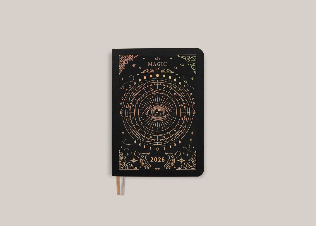 Magic of I - 2026 Astrological Almanac & Guidebook - Black Pocket-Sized