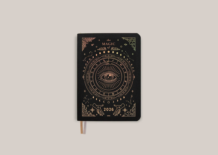 Magic of I - 2026 Astrological Almanac & Guidebook - Black Pocket-Sized