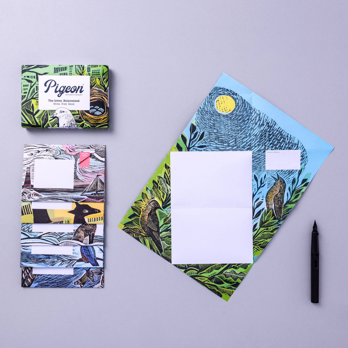 Wonderfully Wild Angela Harding - Folding Letter Set of 6