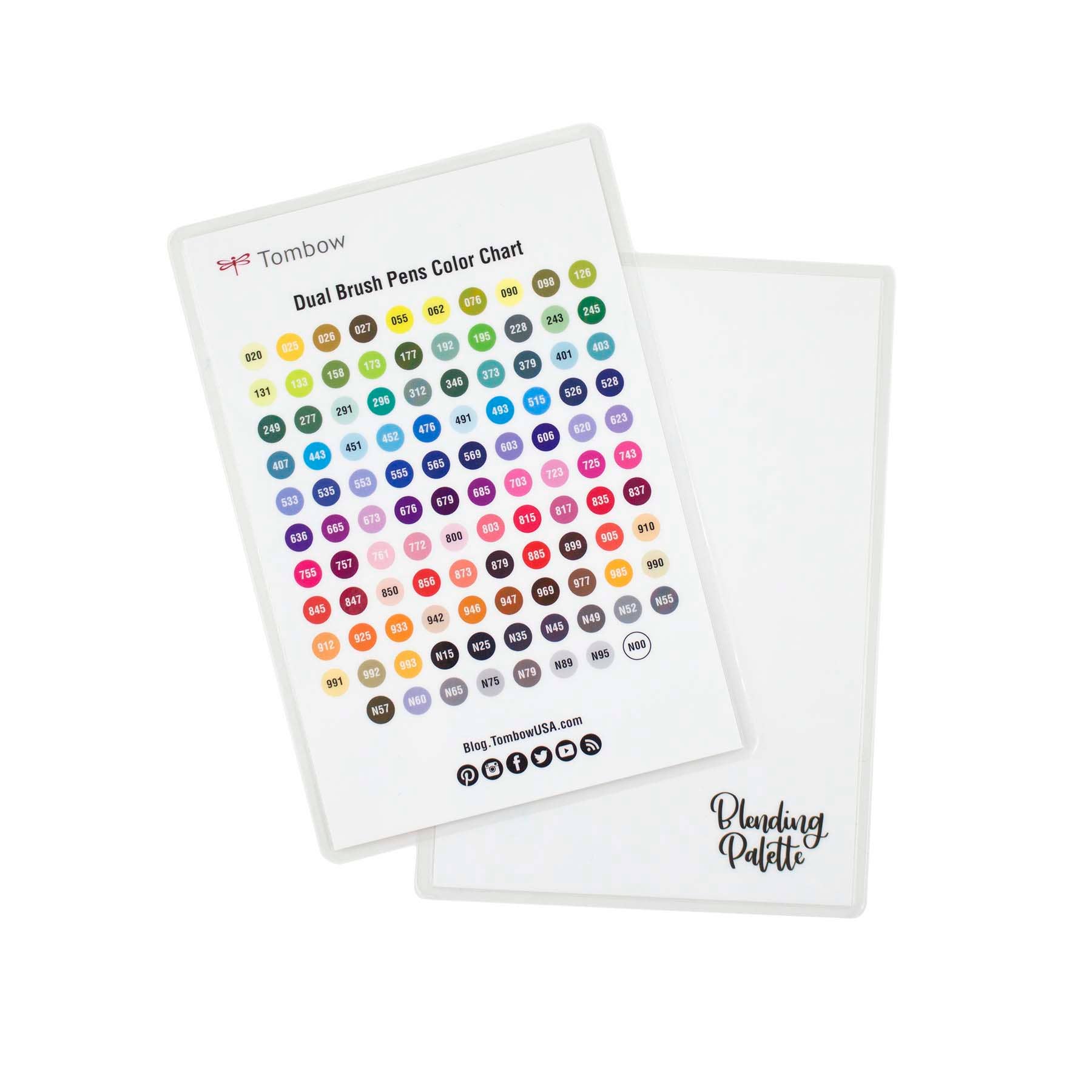 Tombow Dual Brush Pen Blending Palette