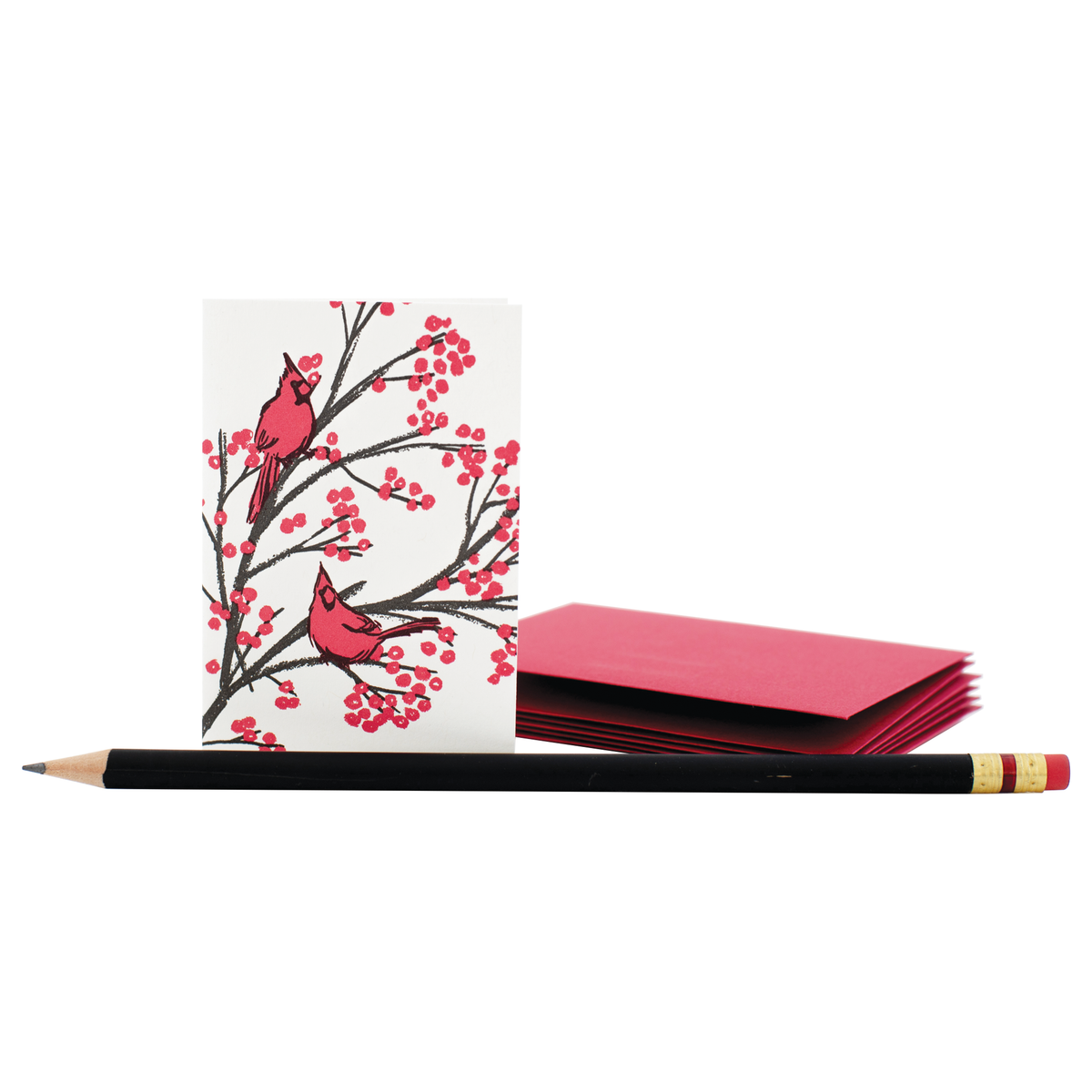 Mini Cardinals Card - Pack of 6