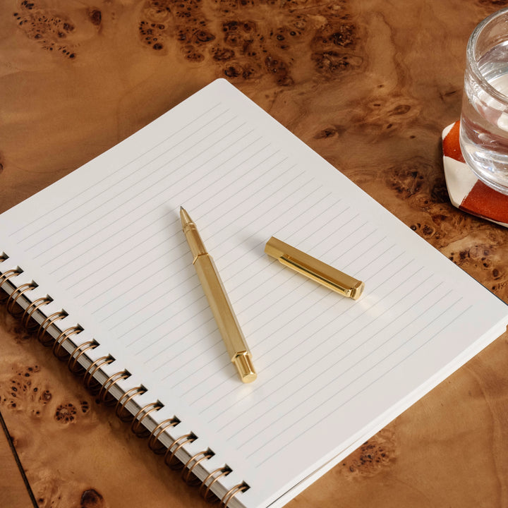 Classic Ballpoint Pen - Gold Hex