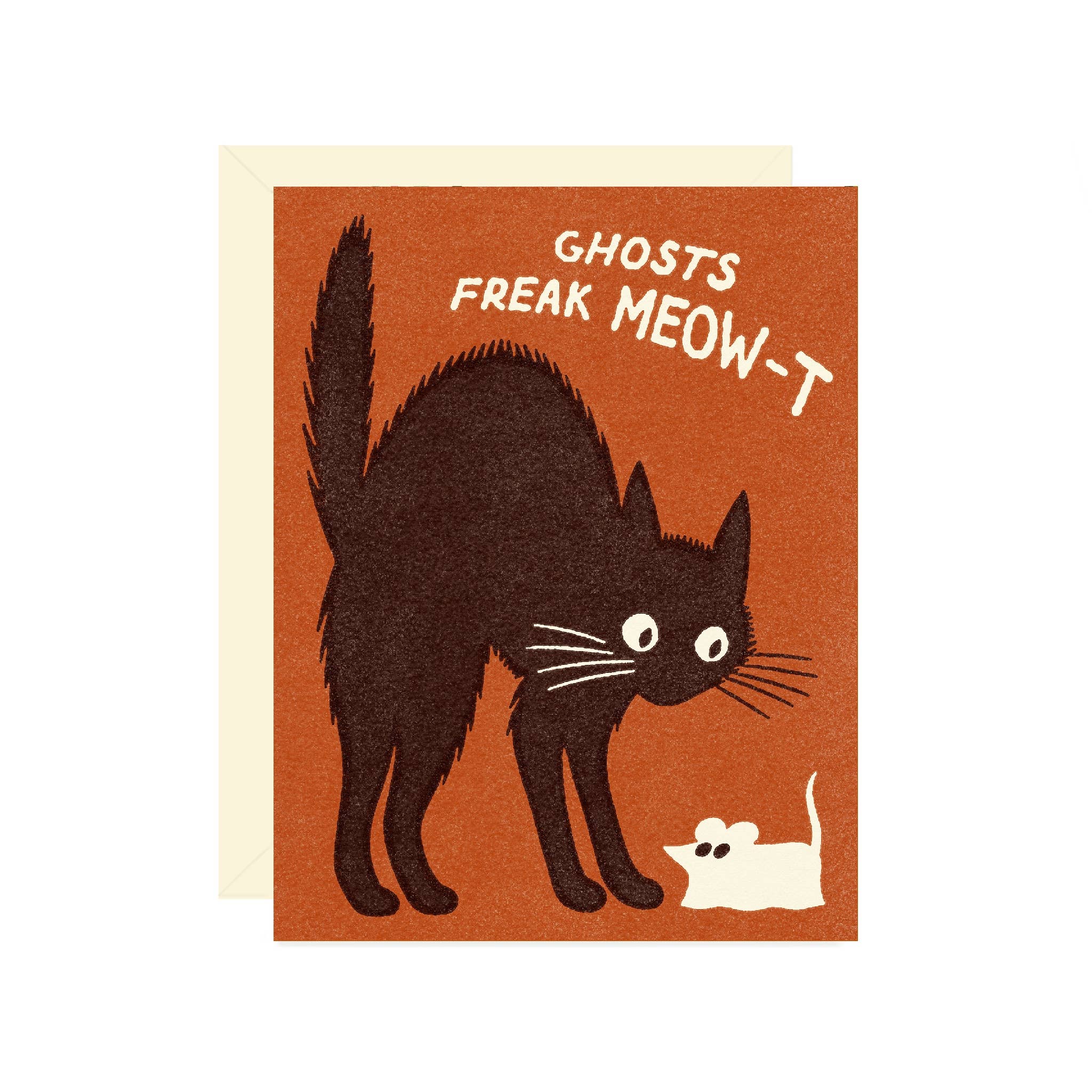 Scaredy Cat Halloween Card