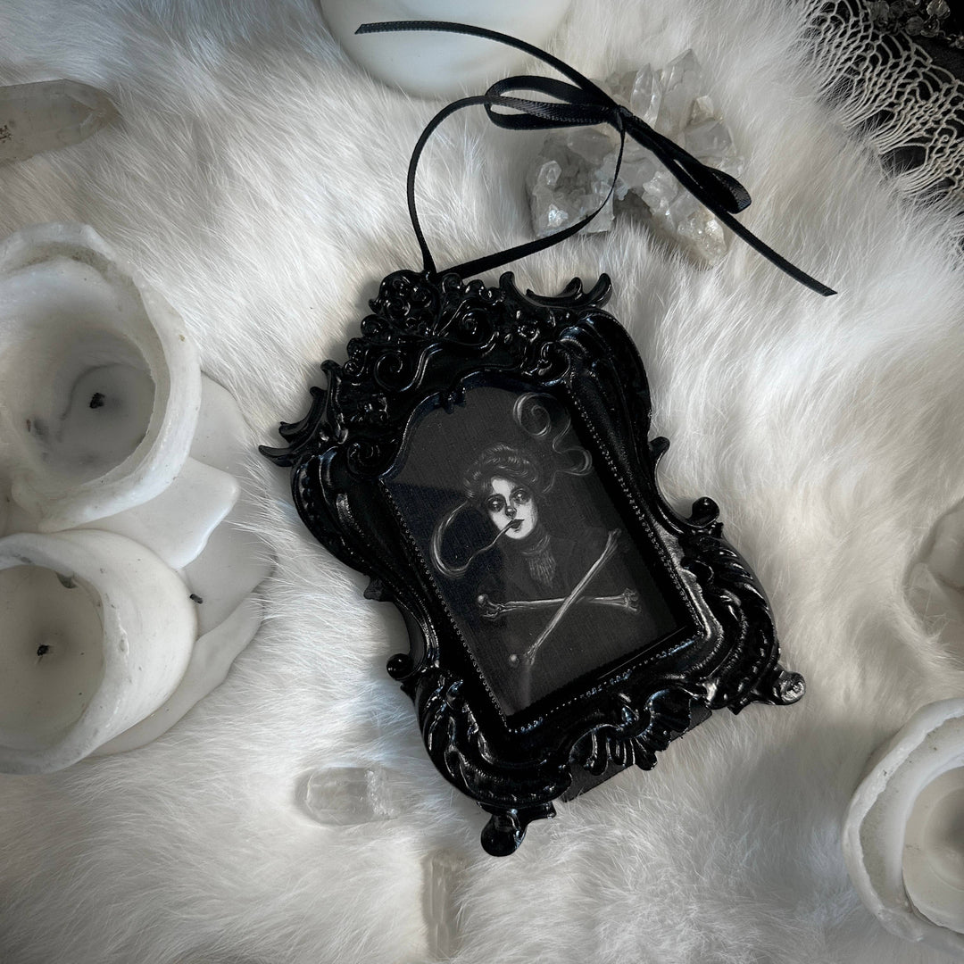 The Medium - Mini Ornate Black Framed Print