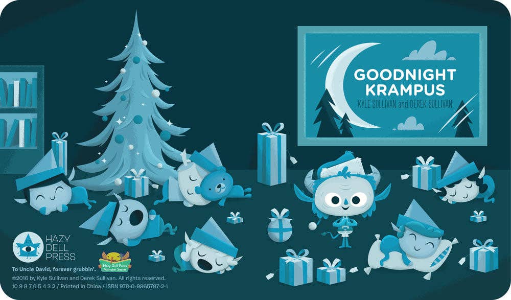 Goodnight Krampus Flap Book