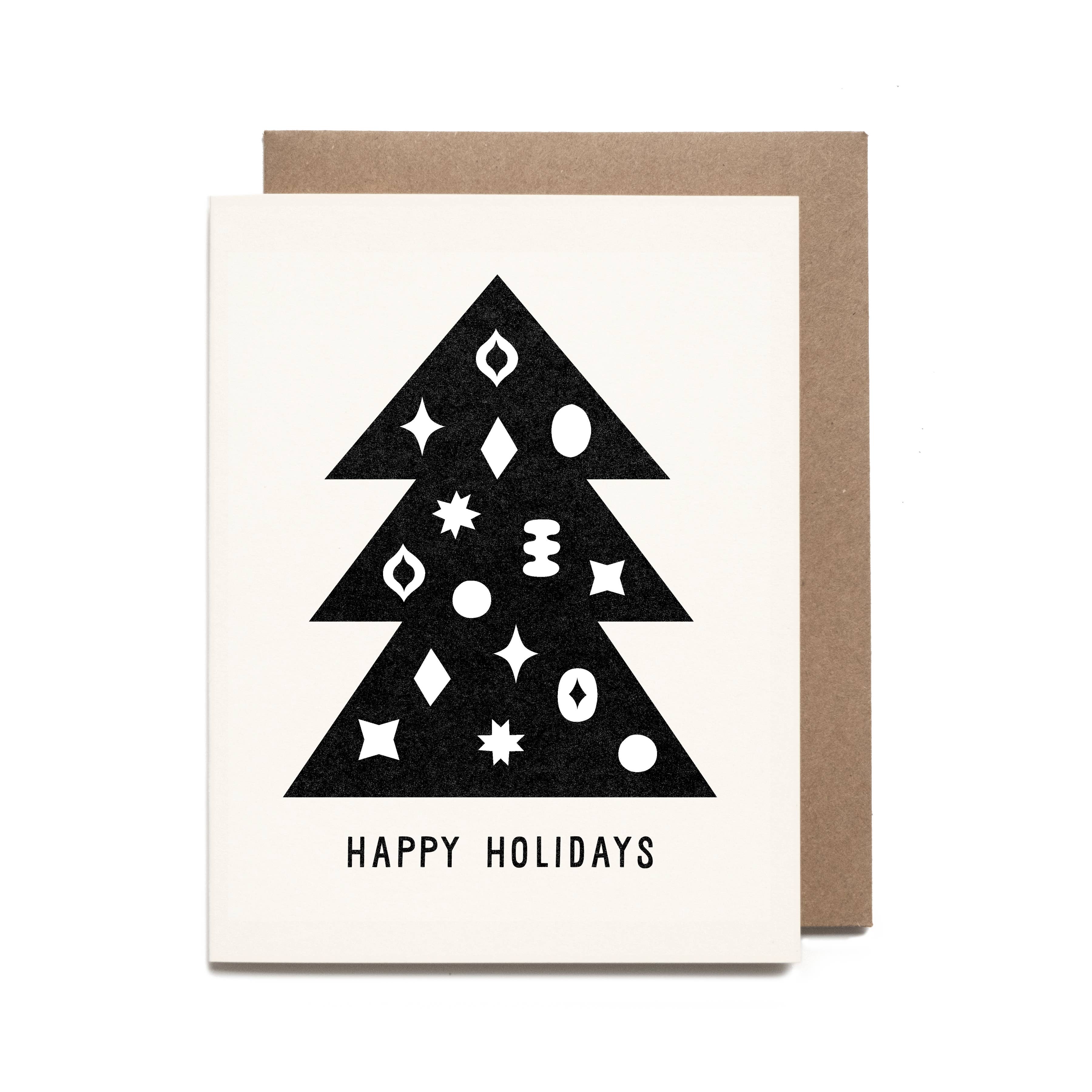 Holiday Tree Christmas Card