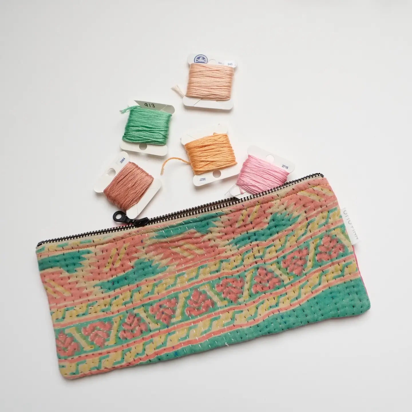Kantha Pencil Pouch