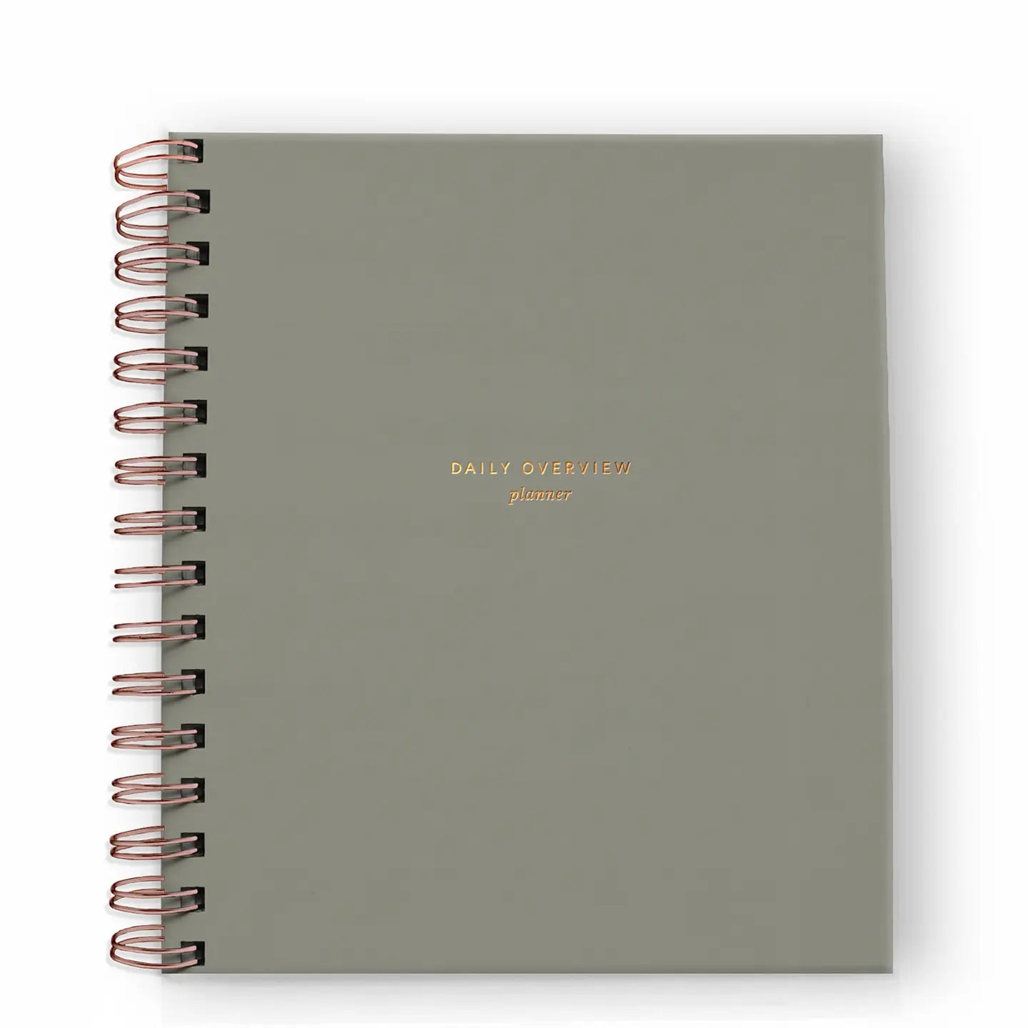 Daily Overview Planner Undated - 6 Colors