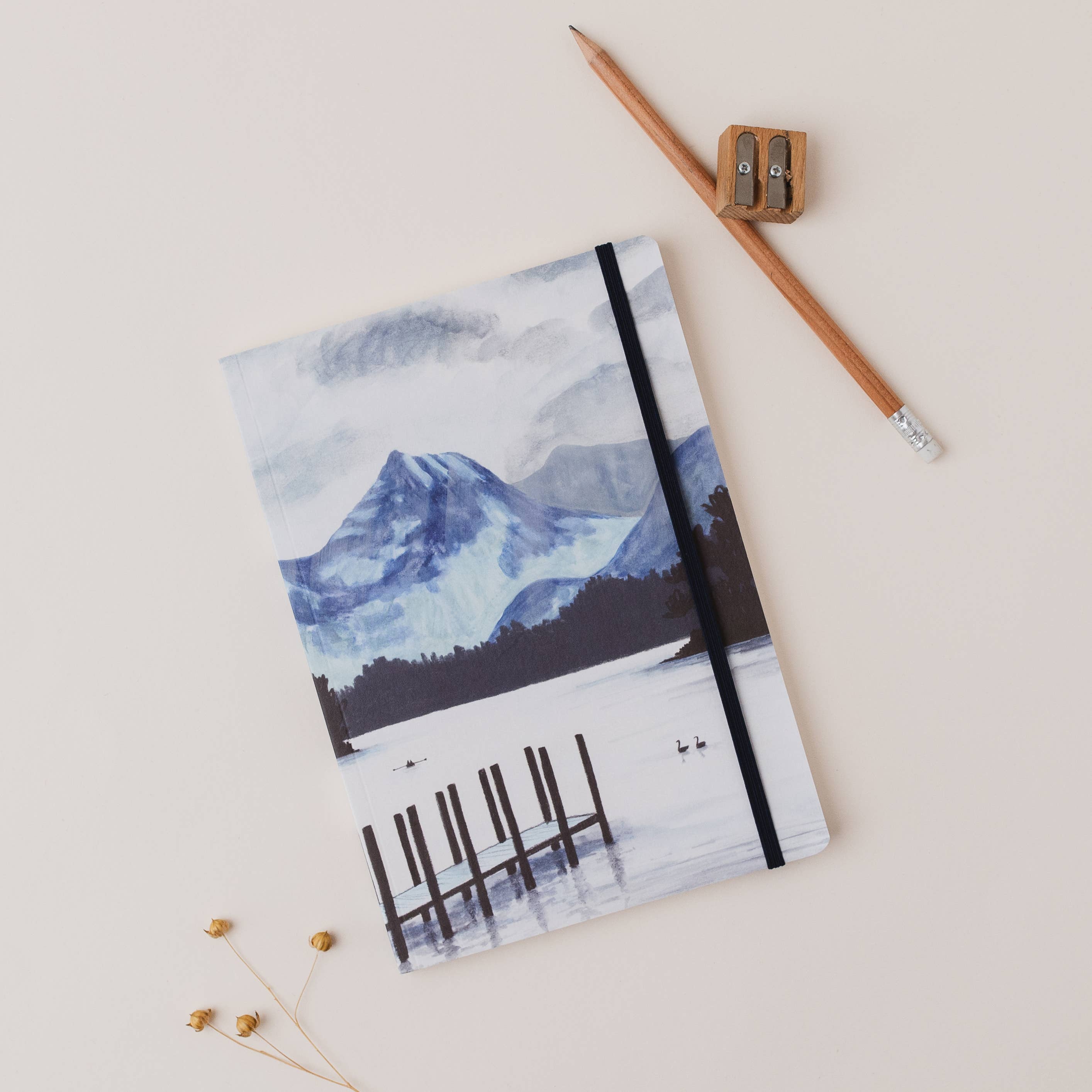 Derwentwater Lake District Lined Notebook