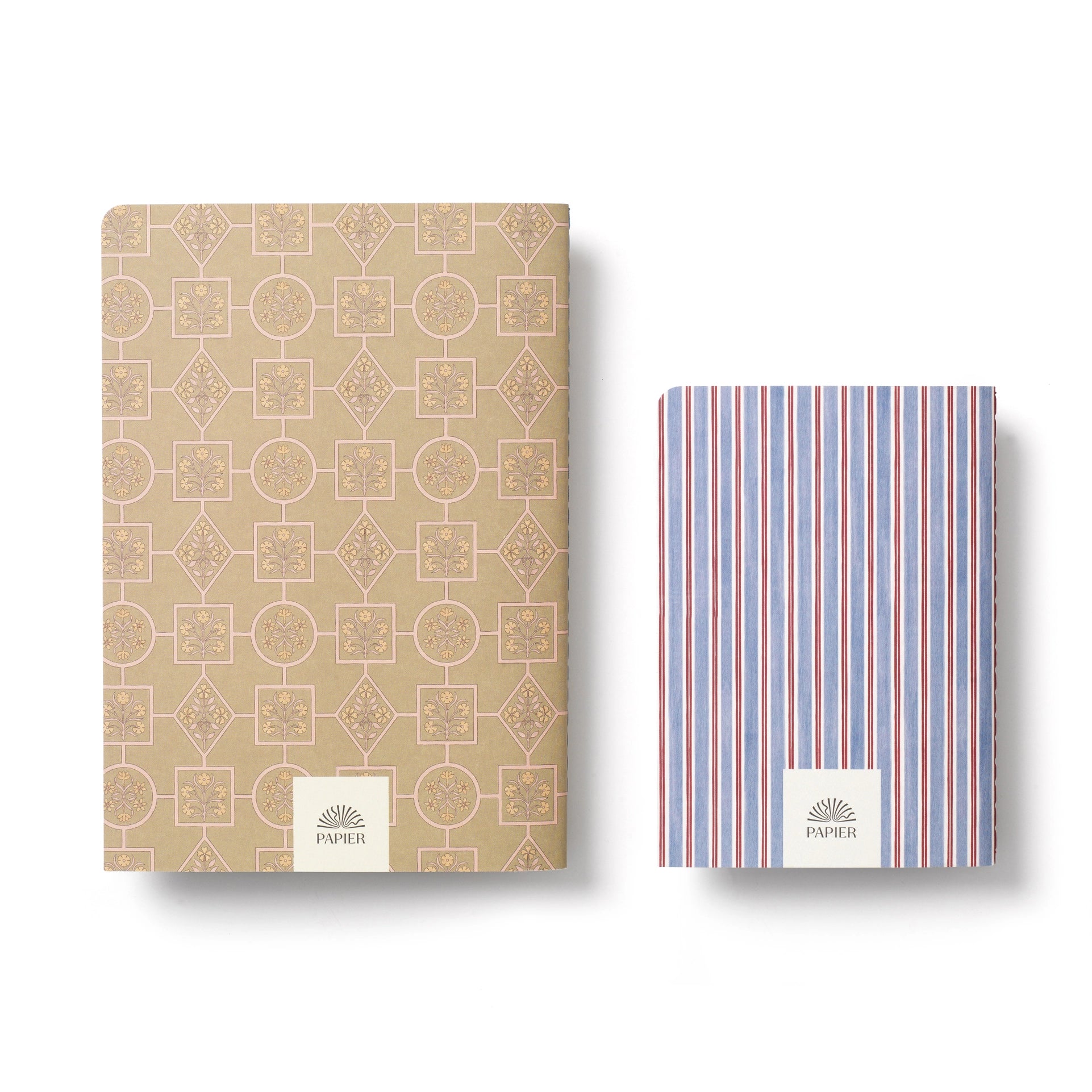 Notes & Stripes Softcover Notebook Set