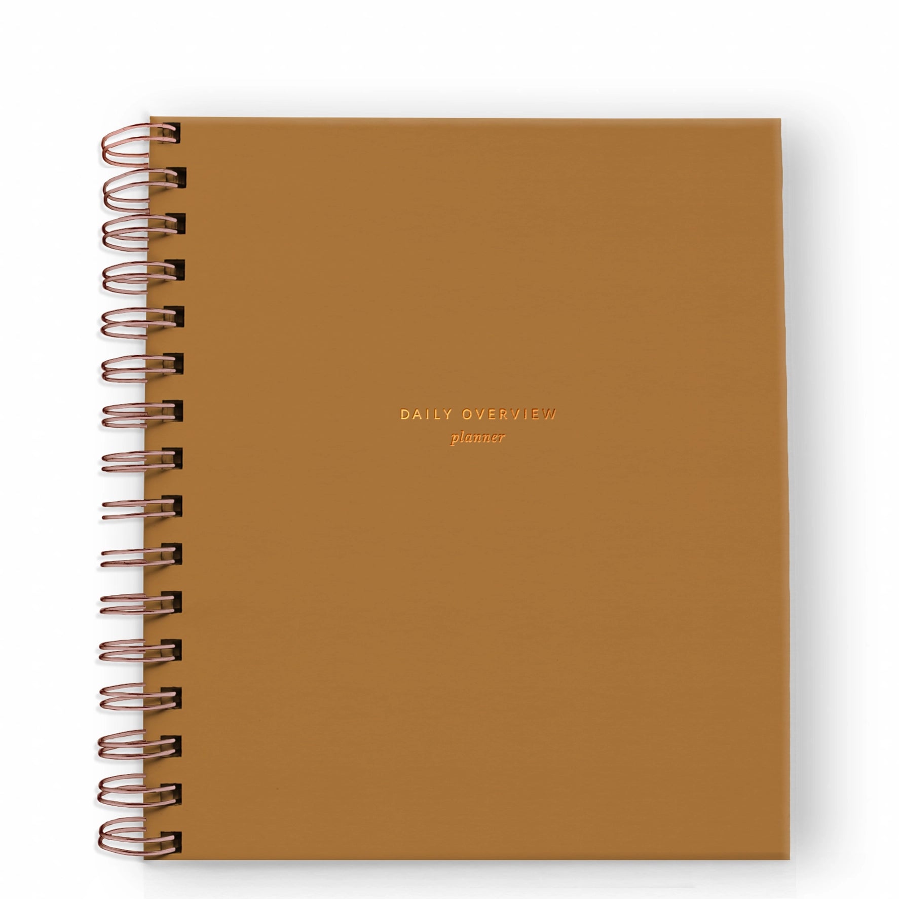 Daily Overview Planner Undated - 6 Colors