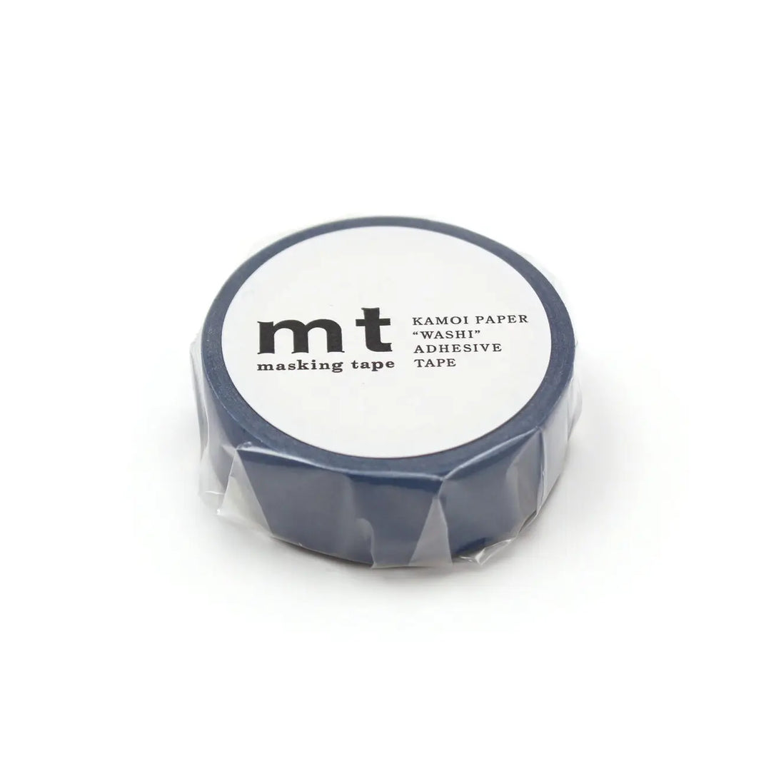 Matte Denim Blue Washi Tape