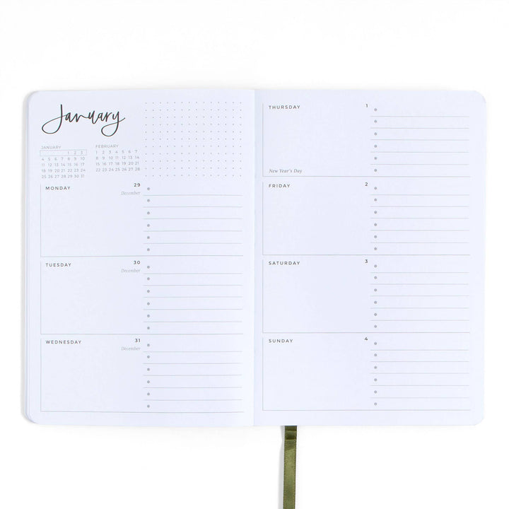 2026 Augustine Floral Petite Planner