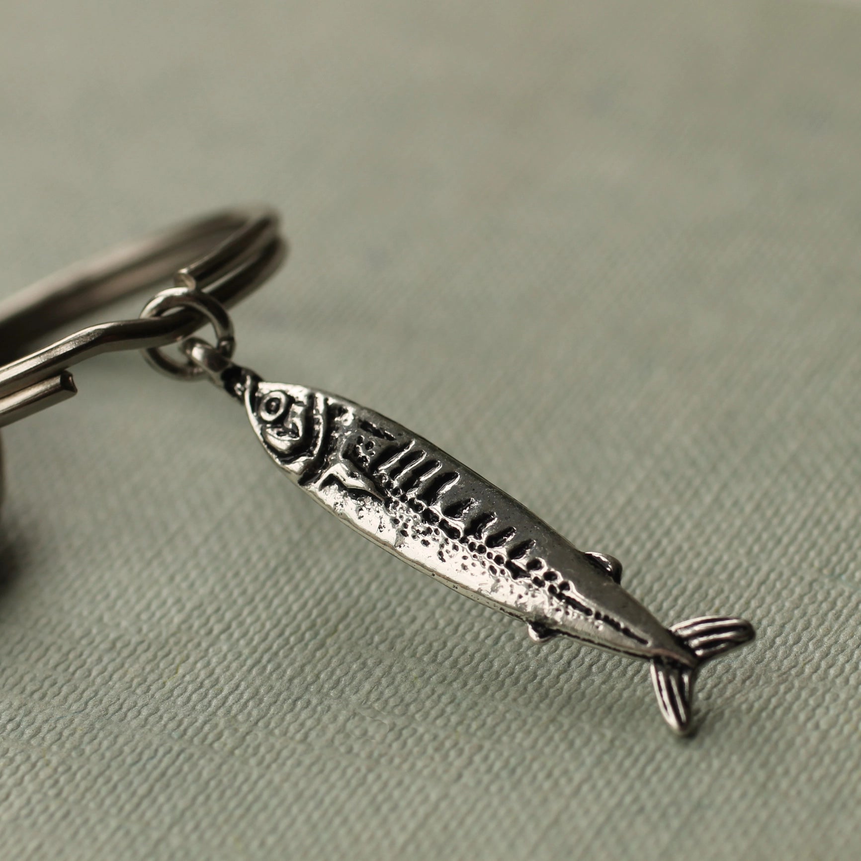 Sardine Keychain