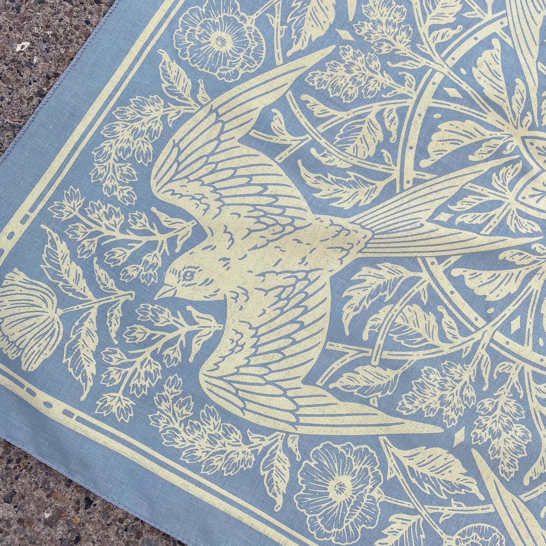 Heather Barn Swallow Bandana