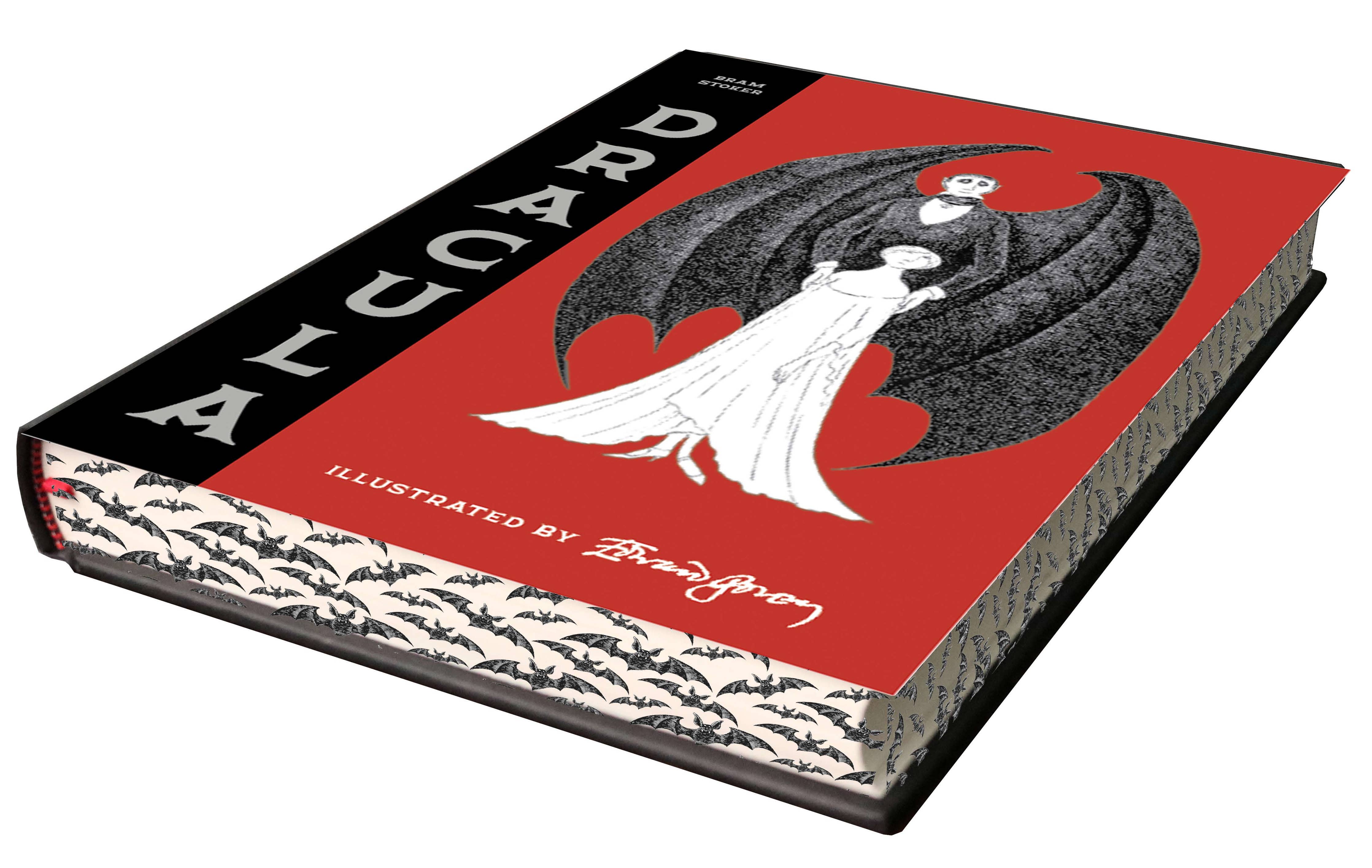 Dracula - Bat Painted Edges x Edward Gorey Cover Edition