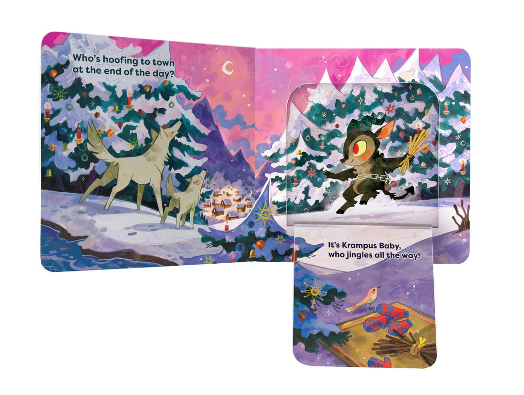 Krampus Baby Flap Book