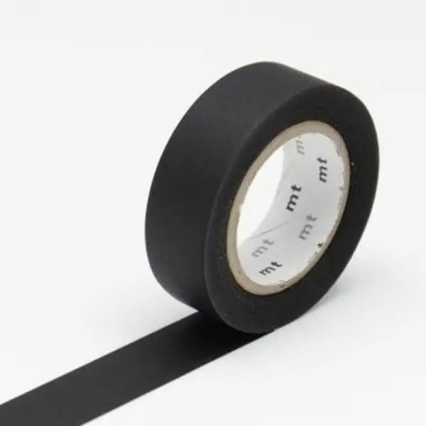 Matte Black Washi Tape