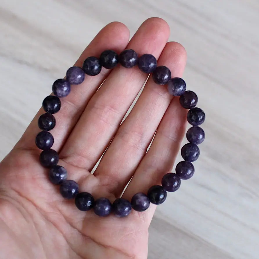 Lepidolite - Crystal Bracelet