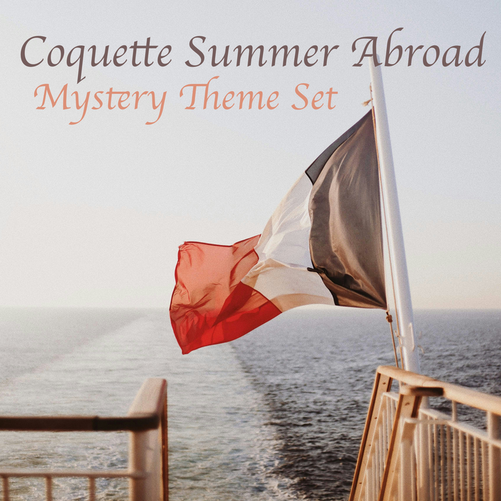 Coquette Summer Abroad Mystery Theme Set