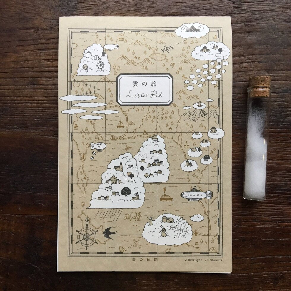 Japanese Letter Pad - Cloud Traveler