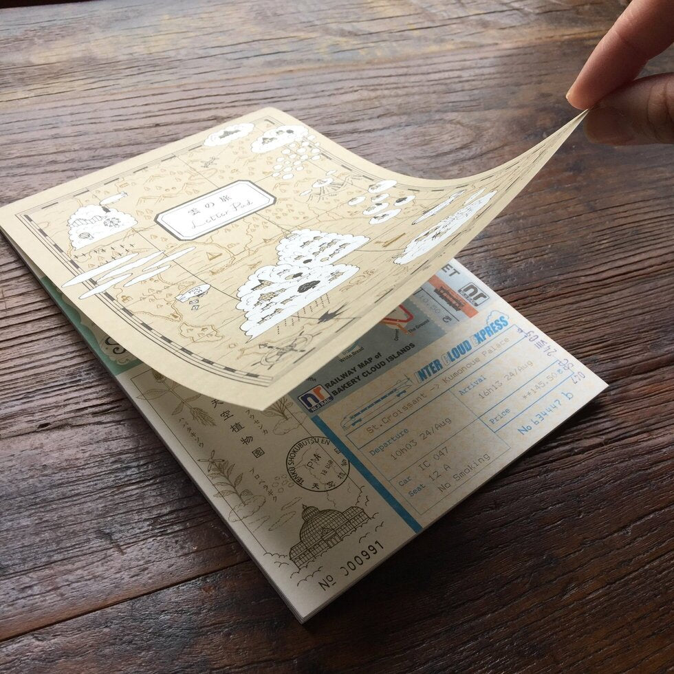 Japanese Letter Pad - Cloud Traveler