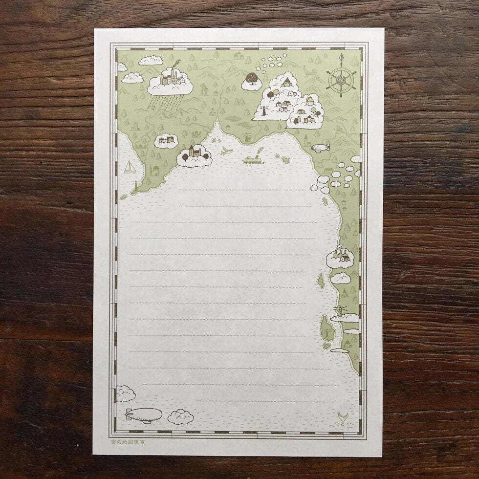 Japanese Letter Pad - Cloud Traveler