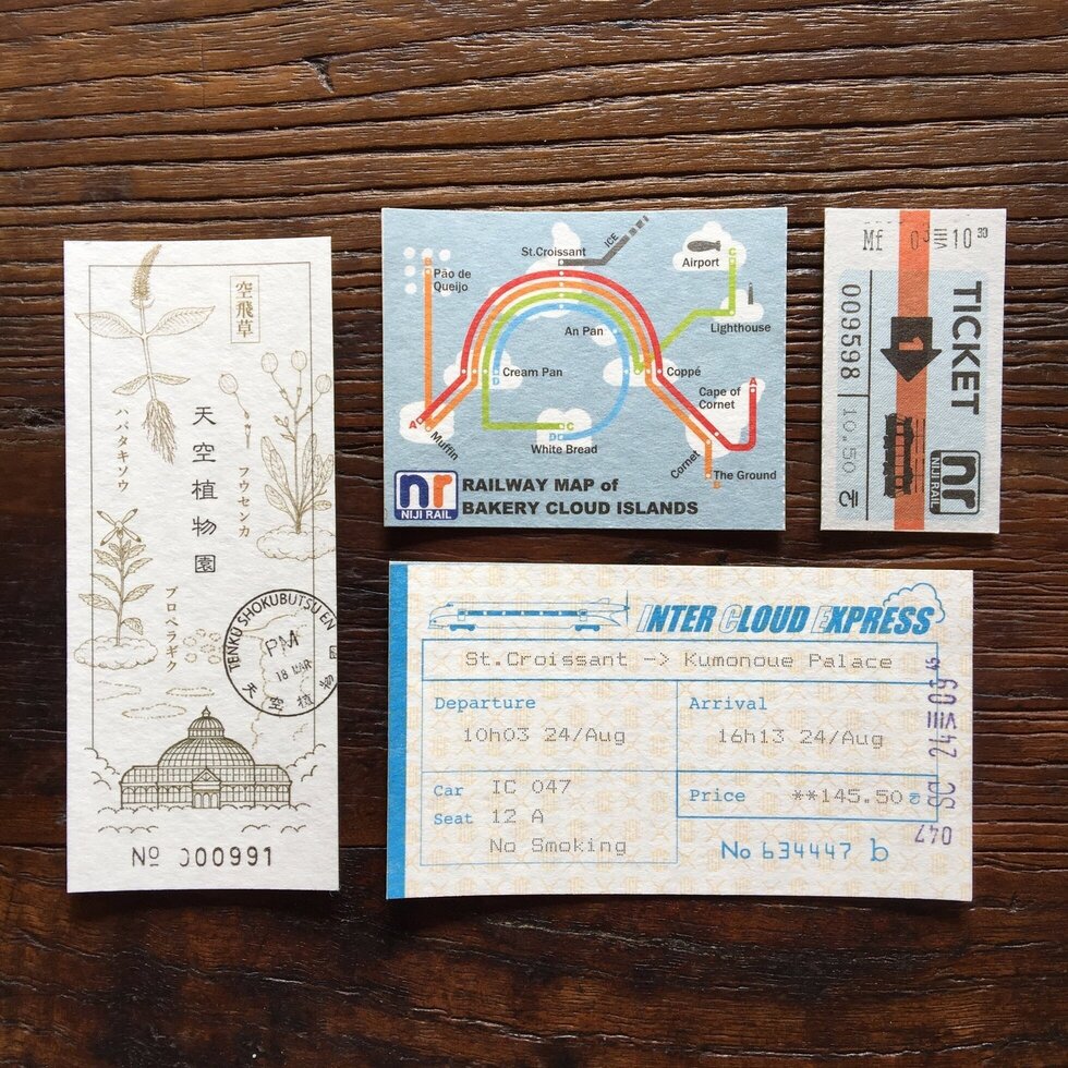Japanese Letter Pad - Cloud Traveler