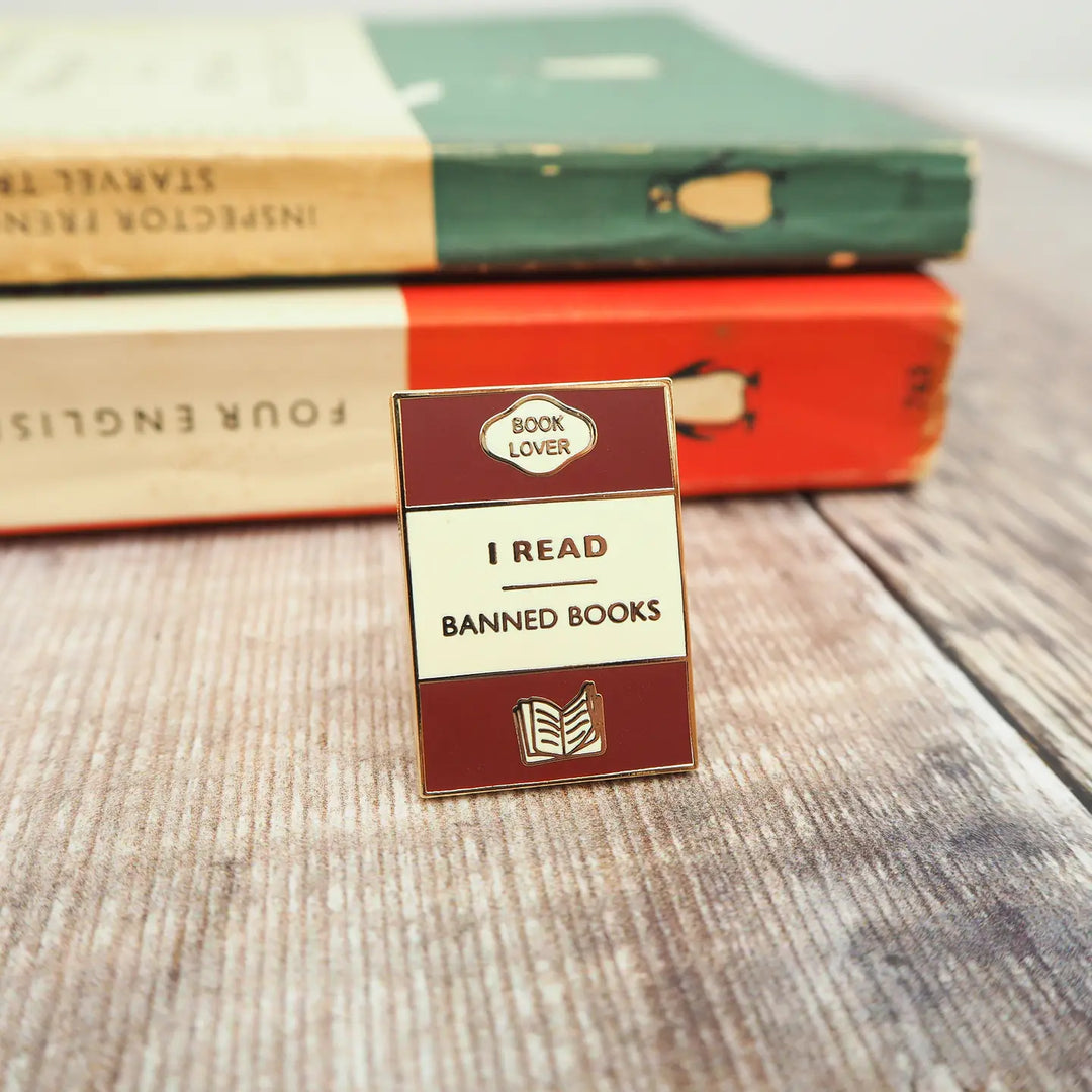 I Read Banned Books Pin