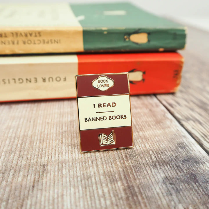 I Read Banned Books Pin