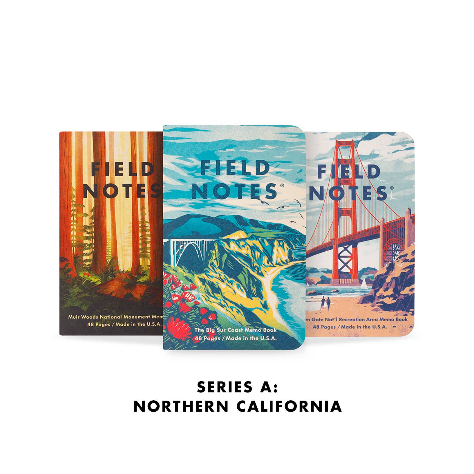 Explore America Pocket Notebook Pack - 2 Options
