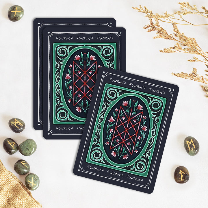 Weird Weavings: Threads Of Feminine Wisdom Rune Oracle Deck