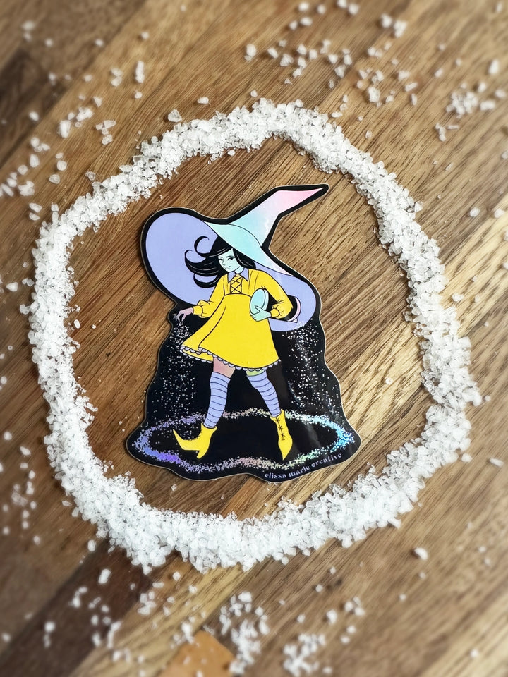 Salty Witch Holographic Sticker