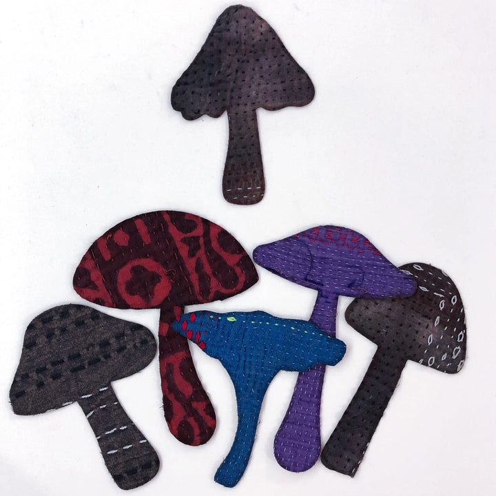 Spooky Iron-On Kantha Patches