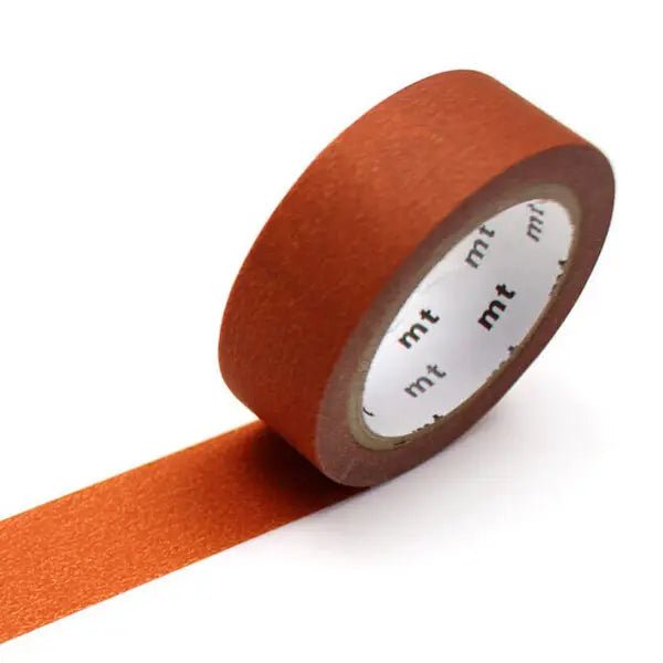 Matte Burnt Orange Washi Tape