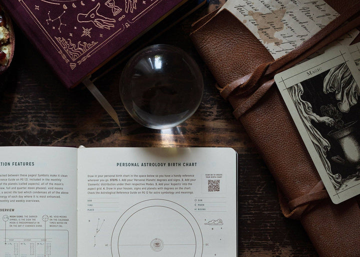 Magic of I - 2026 Astrological Almanac & Guidebook - Pomegranate Velvet