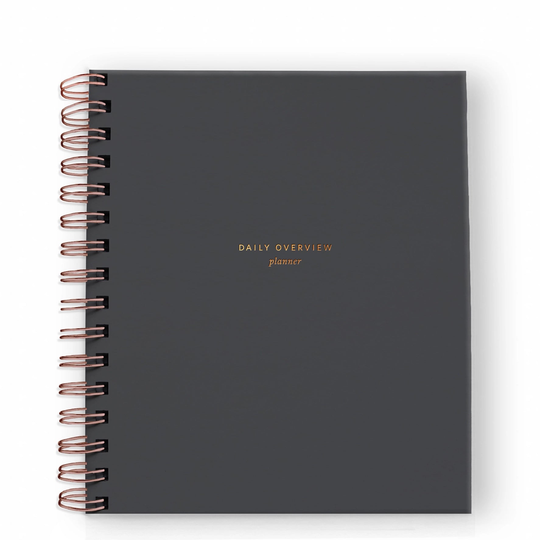 Daily Overview Planner Undated - 6 Colors